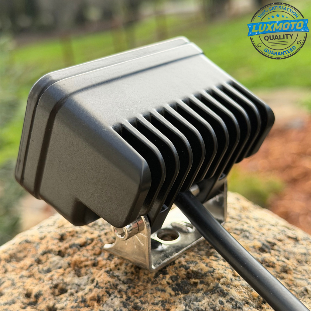 Baja Light & Horn RECHARGEABLE [COMES WITH BATTERY & CHARGER] (Fits any bike)