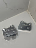 Talaria XXX Metal Foot Peg Brackets | CNC Upgrade Mounts (Black & Chrome)