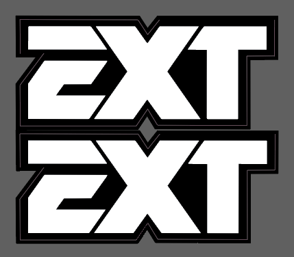EXT Fork Tube Decal