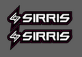 Sirris Fork Tube Decal