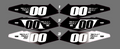 Surron lbx/Eride pro Side Fender Decals